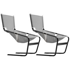 Pair of F-444 Lounge Chairs by Pierre Paulin for Artifort 3