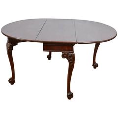 George II Mahogany Drop-Leaf Table