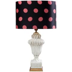 20th Century Spanish Lamp Made of Ceramic from Valencia