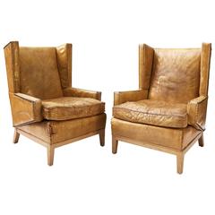 Antique Leather Chairs