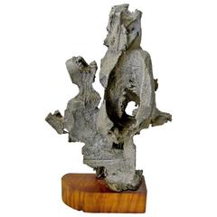 Aluminum Abstract Modernist California Studio Sculpture 4