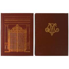 Metropolitan Club of New York, Signed Limited First Edition #303/2000