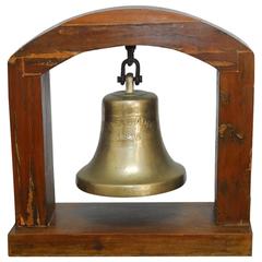 Antique "San Salvador" Church Bell Getaria, Spain, circa 1895