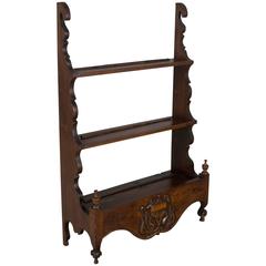 French Provencal Shelf or Plate Rack