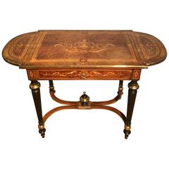 Napoleon III Inlaid Sofa Table