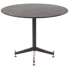 Italian Iron and Brass Center Table Attributed to Ignazio Gardella 11