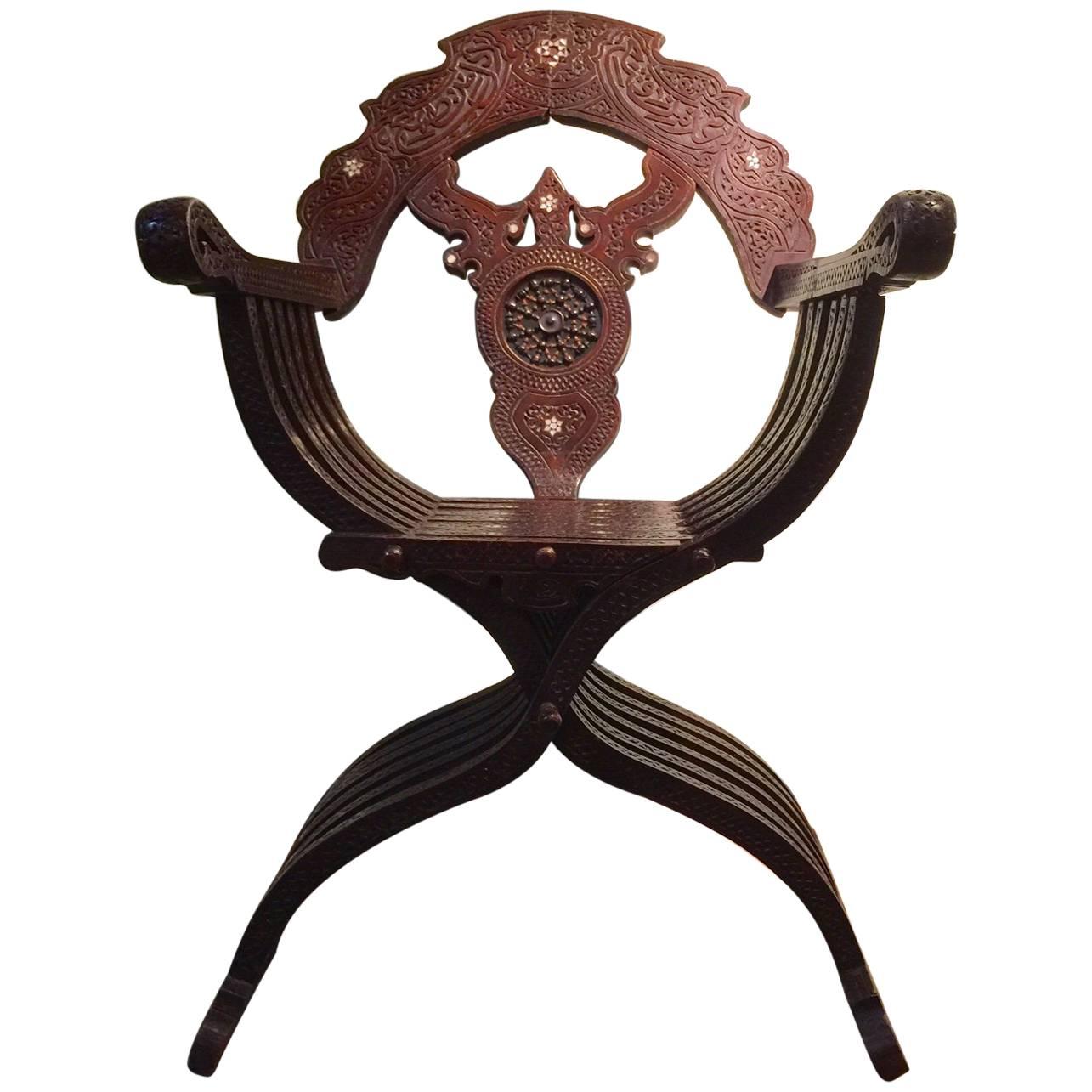 19th Century Syrian Chair