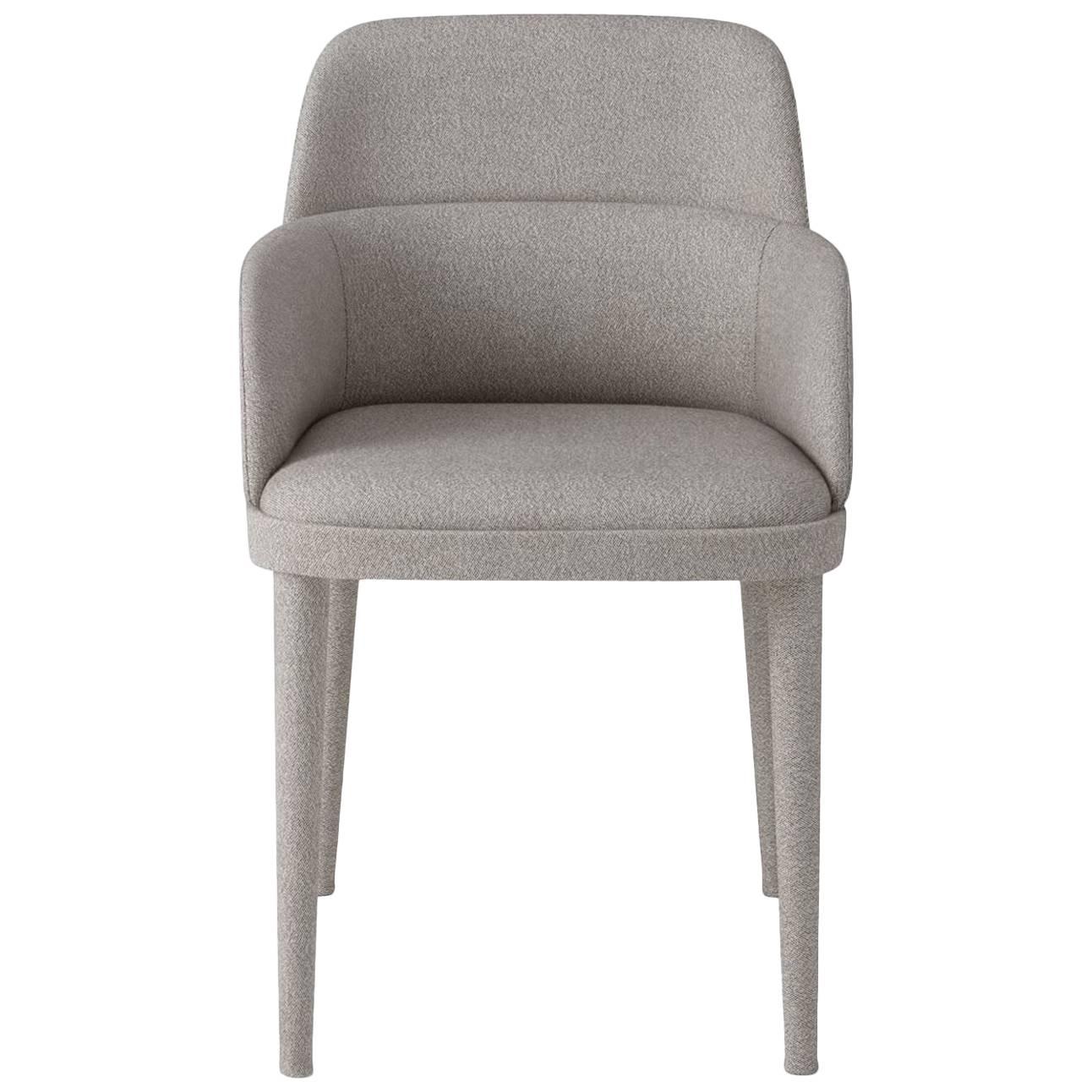 Gallotti and Radice Jackie Chair by Stefano Bigi in Fabric or Leather For Sale