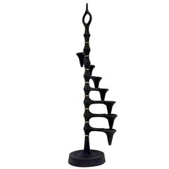 Quistgaard Seven-Armed Candle Tree for Dansk, 1960s