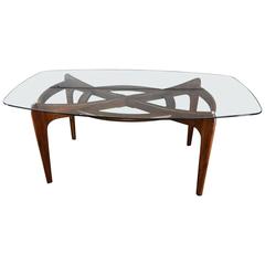 Adrian Pearsall Walnut Dining Table