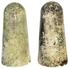 Pair of Limestone Finials 7