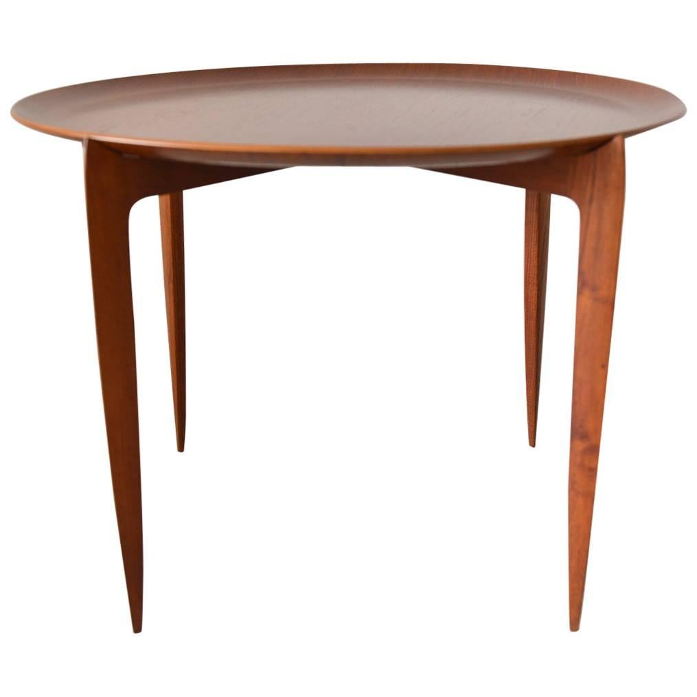 Teak Tray Table by H Engholm and Svend Aage Willumsen