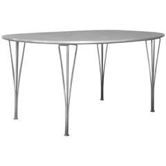 1964, Bruno Mathsson and Piet Hein for Fritz Hansen, Dining Table 4
