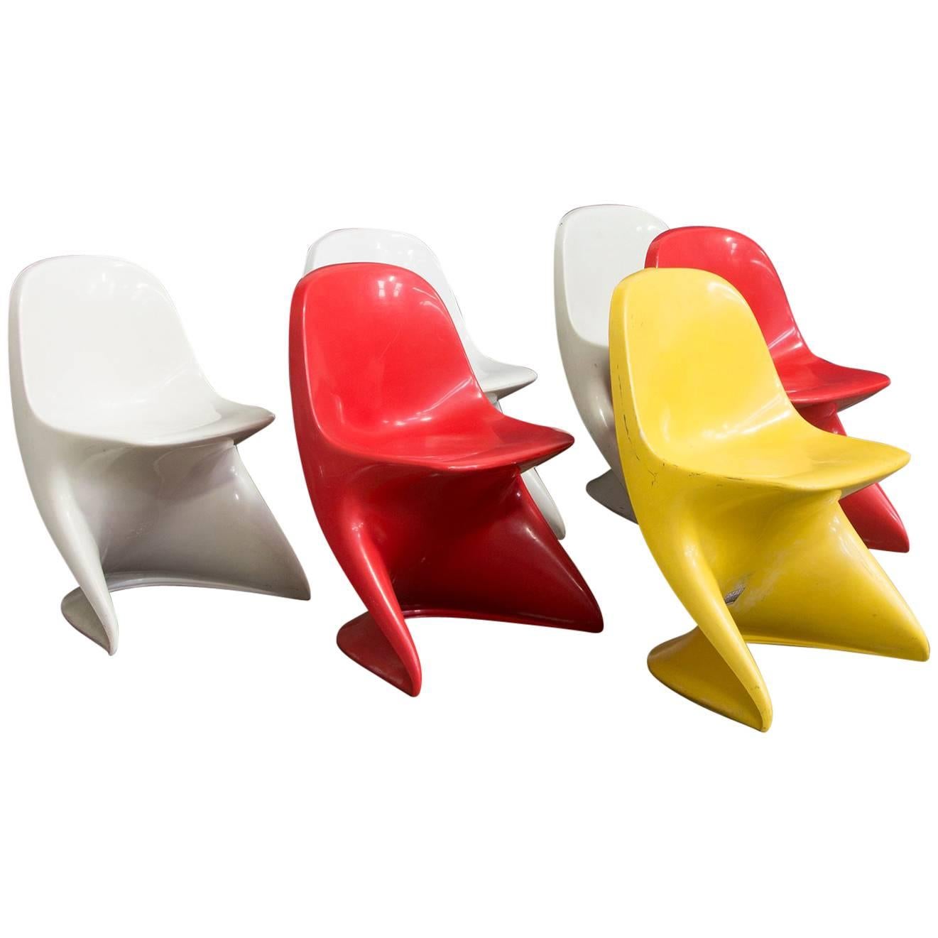 1977 Alexander Begge for Casala, Germany, Casalino Child Chairs For Sale