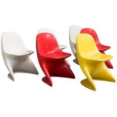 1977 Alexander Begge for Casala, Germany, Casalino Child Chairs