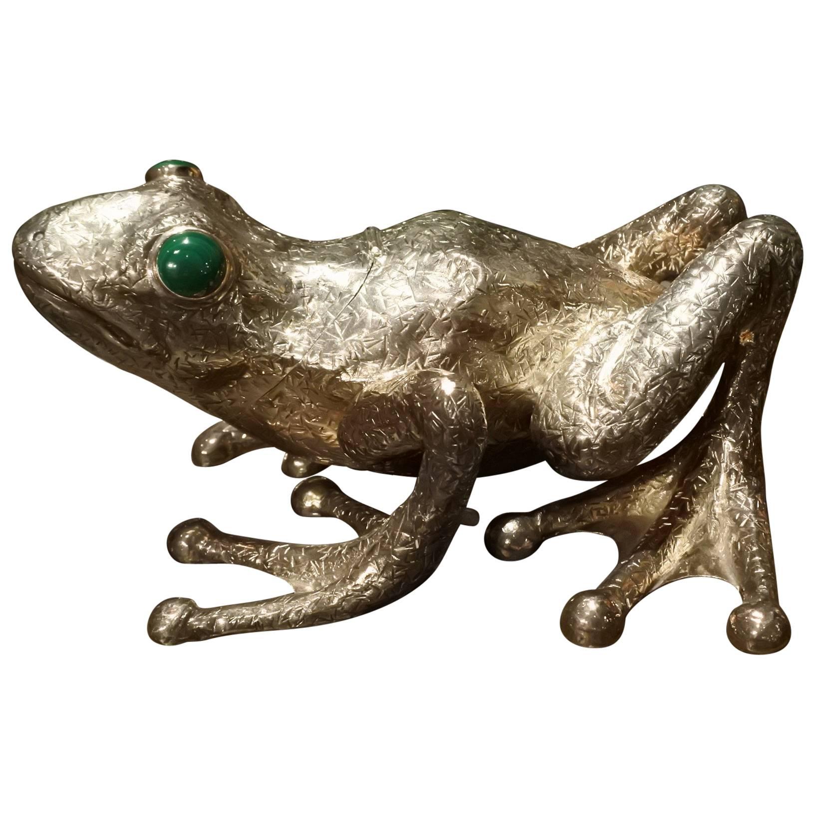 Sterling Silver, Cartier Frog Box