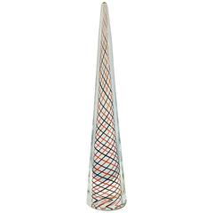 Venini, Murano Glass Obelisk 3