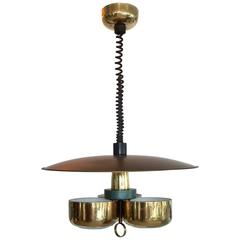Gerald Thurston for Lightolier Pull-Down Pendant 8