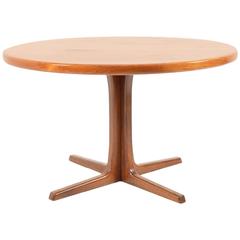 Circular/Extendable Rosewood Dining Table by Faarup