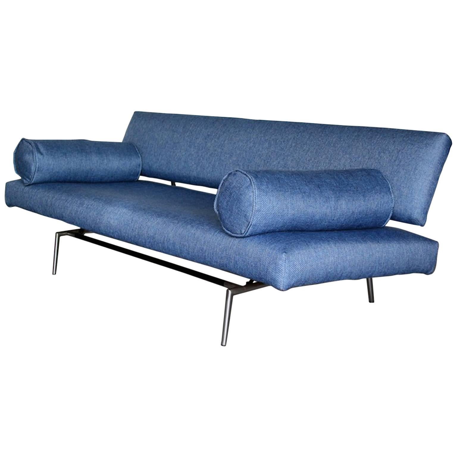 BR 02.7 Sleeper Sofa with Arm Rests by Martin Visser for 't Spectrum, Dutch For Sale