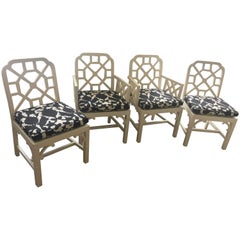 Chinese Chippendale Style Chairs