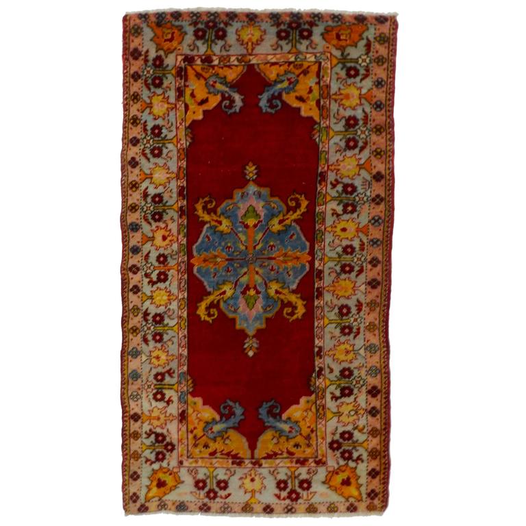 MidCentury Turkish Rug For Sale at 1stdibs