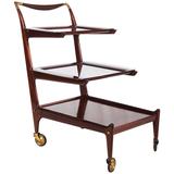 Organic Tea Trolley, Bar, Serving Cart by Cesare Lacca