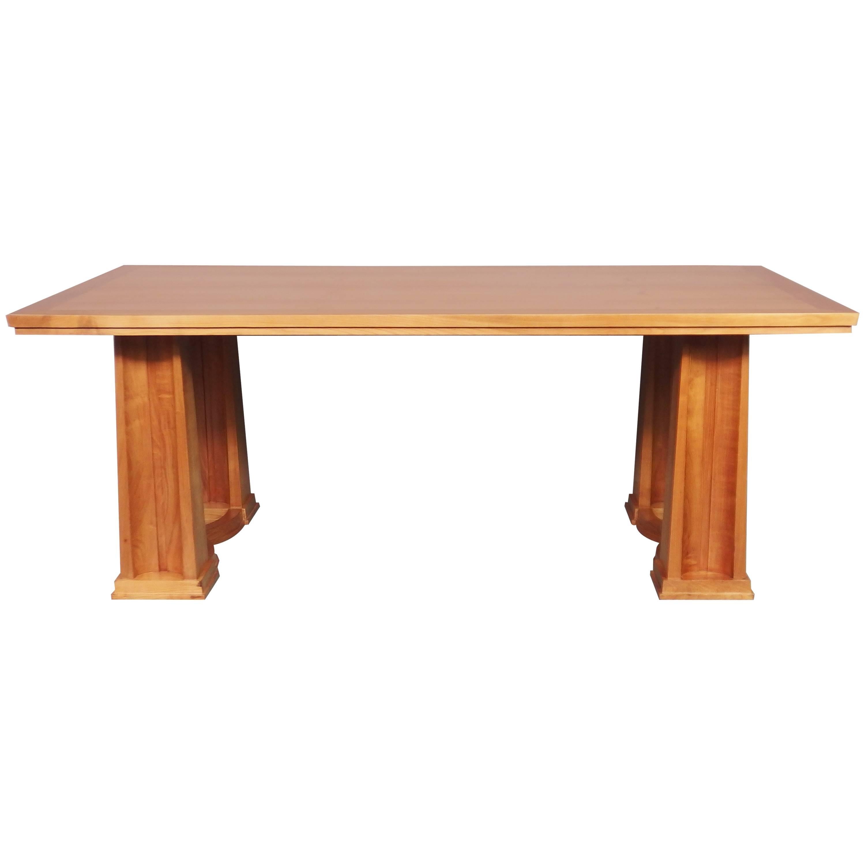 Art Deco Cherrywood Table For Sale