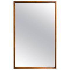 1960s Danish Teak Shadow Box Mirror 10