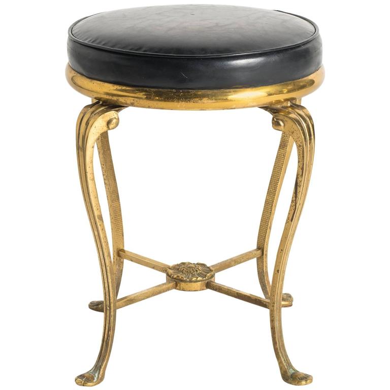 Brass Classical Stool For Sale at 1stdibs