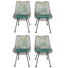 Four Woodard Sculptura Chairs