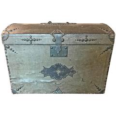 Antique Mid-19th Century French Travel Trunk