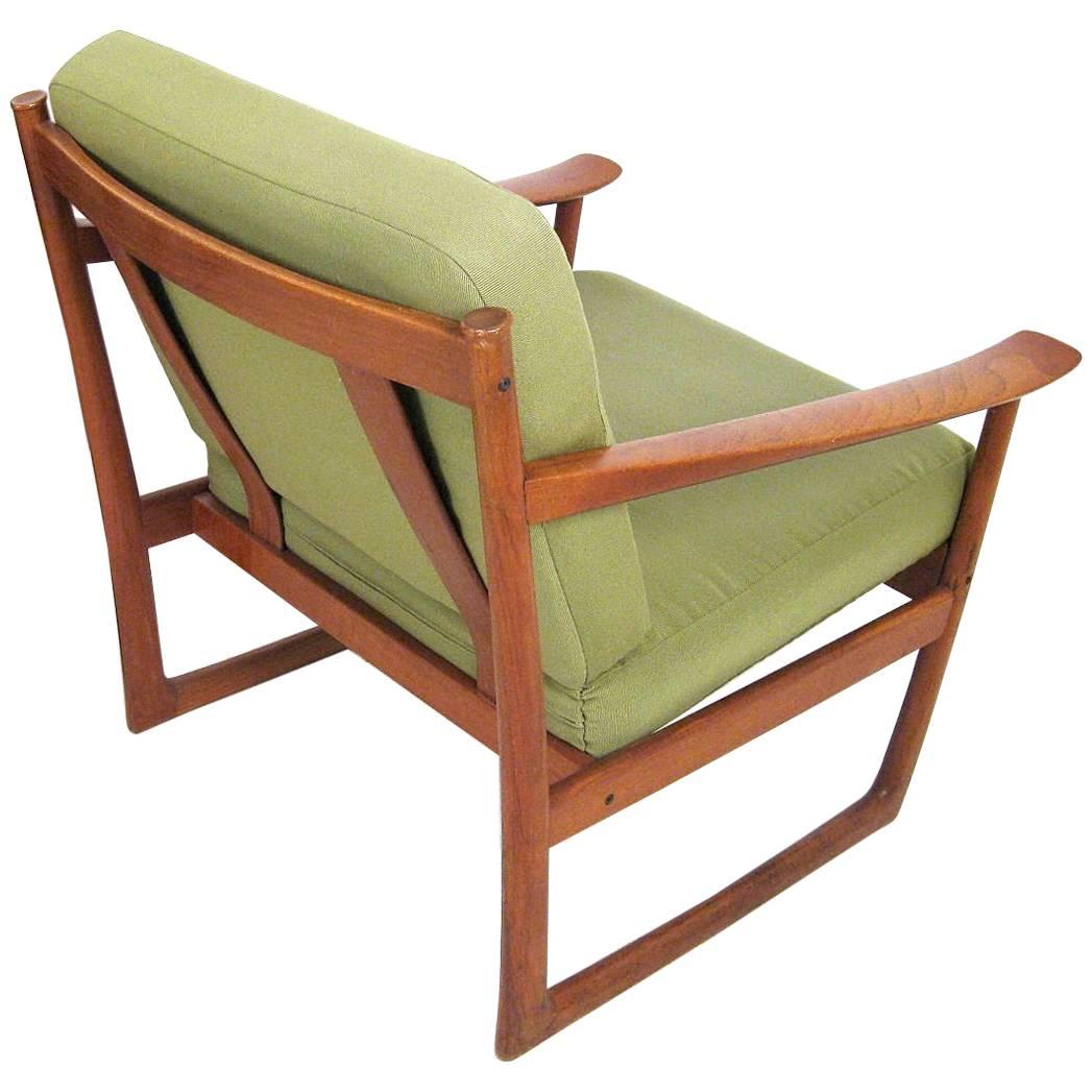 Danish Mid-Century Teak Easy Chair by Peter Hvidt & Orla Mølgaard-Nielsen FD 130 For Sale