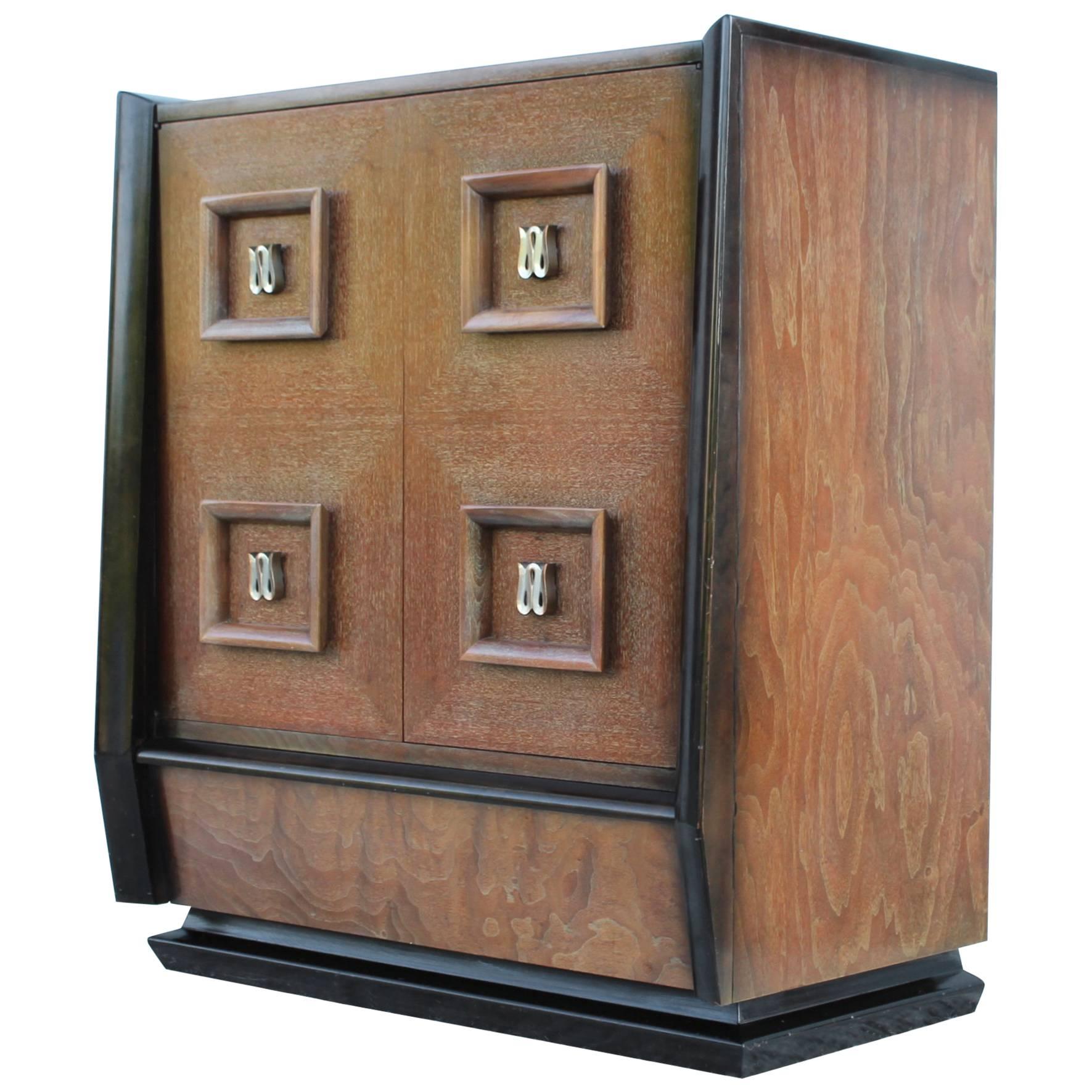 James Mont Style Chest of Drawers