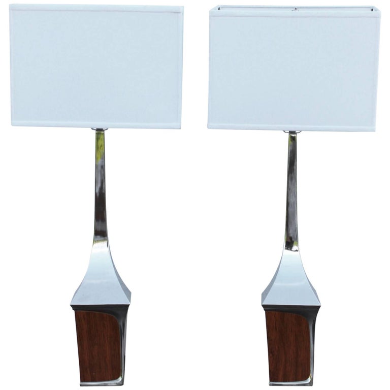 Mid-Century Modern Table Lamps by Laurel For Sale