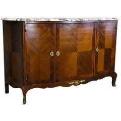 19th Century Spanish Marquetry Sideboard