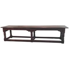 Antique English Refectory Table