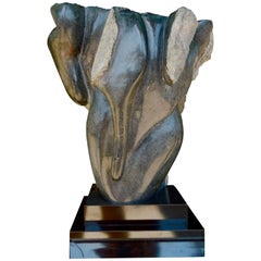 20th Century Modern Abstract Marble Sculpture