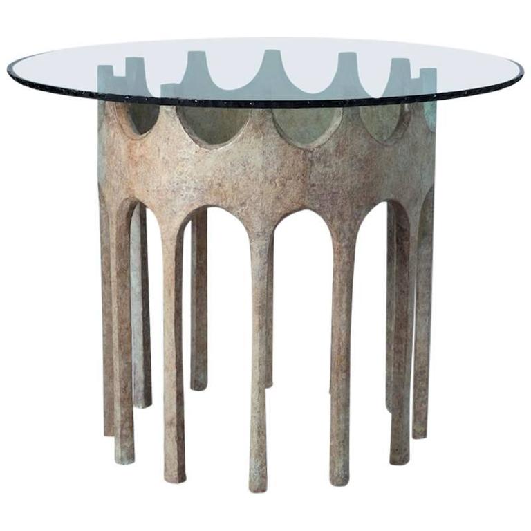 Samarcande High Pedestal, Made of Bronze, Limited Edition For Sale