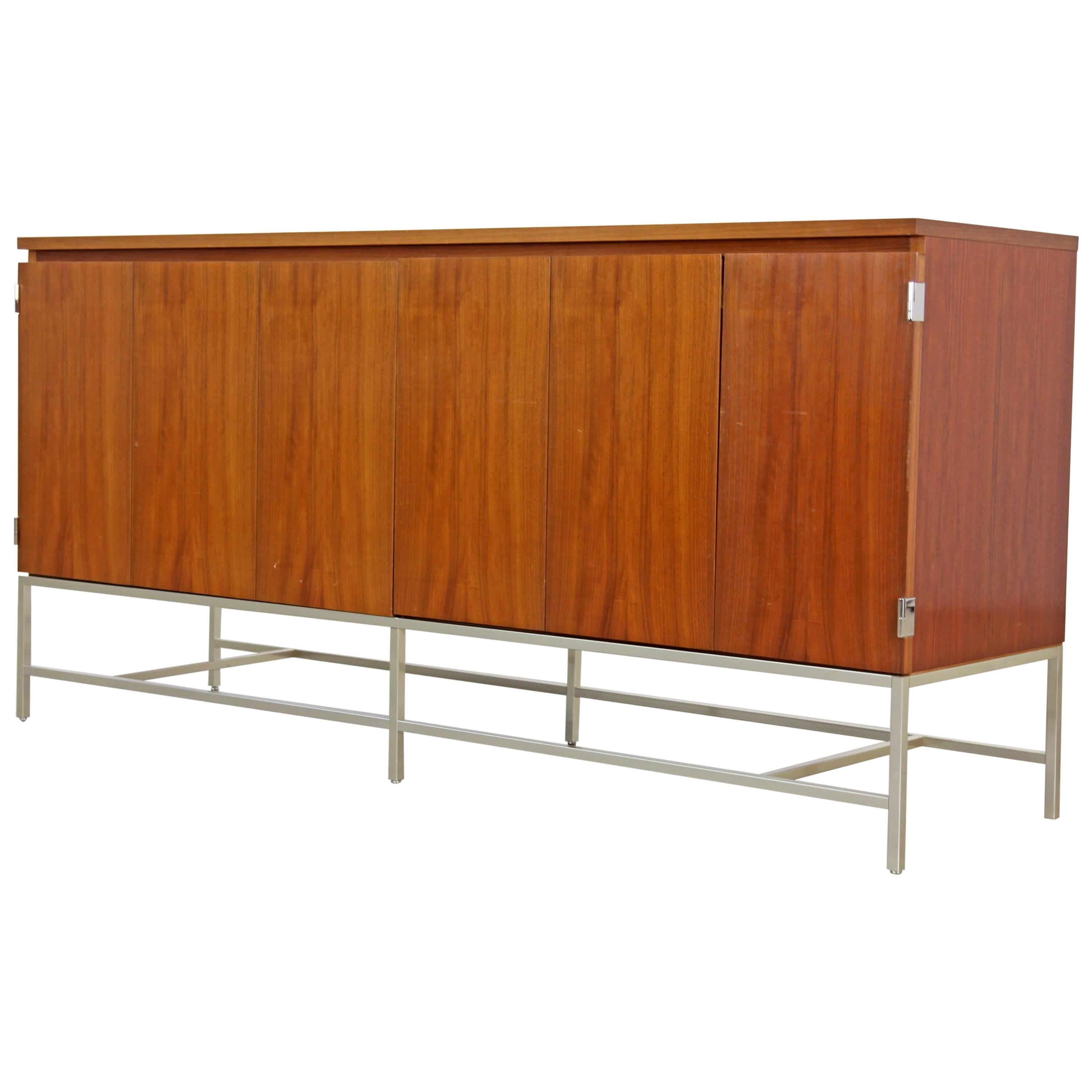 Walnut Credenza by Paul McCobb for WK, Germany For Sale