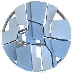 Important Wall Ceramic Sculpture by Denis Castaing, 2016 6
