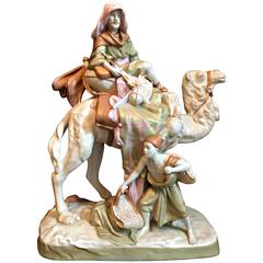 Royal Dux Oriental Porcelain Sculpture