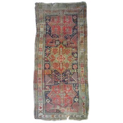 Antique Akstafa Long Rug East Caucasus, 19th Century