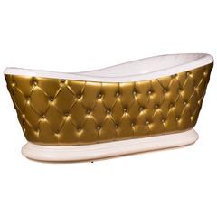 Italian Luxury Bathtub by Lineatre Gold 3