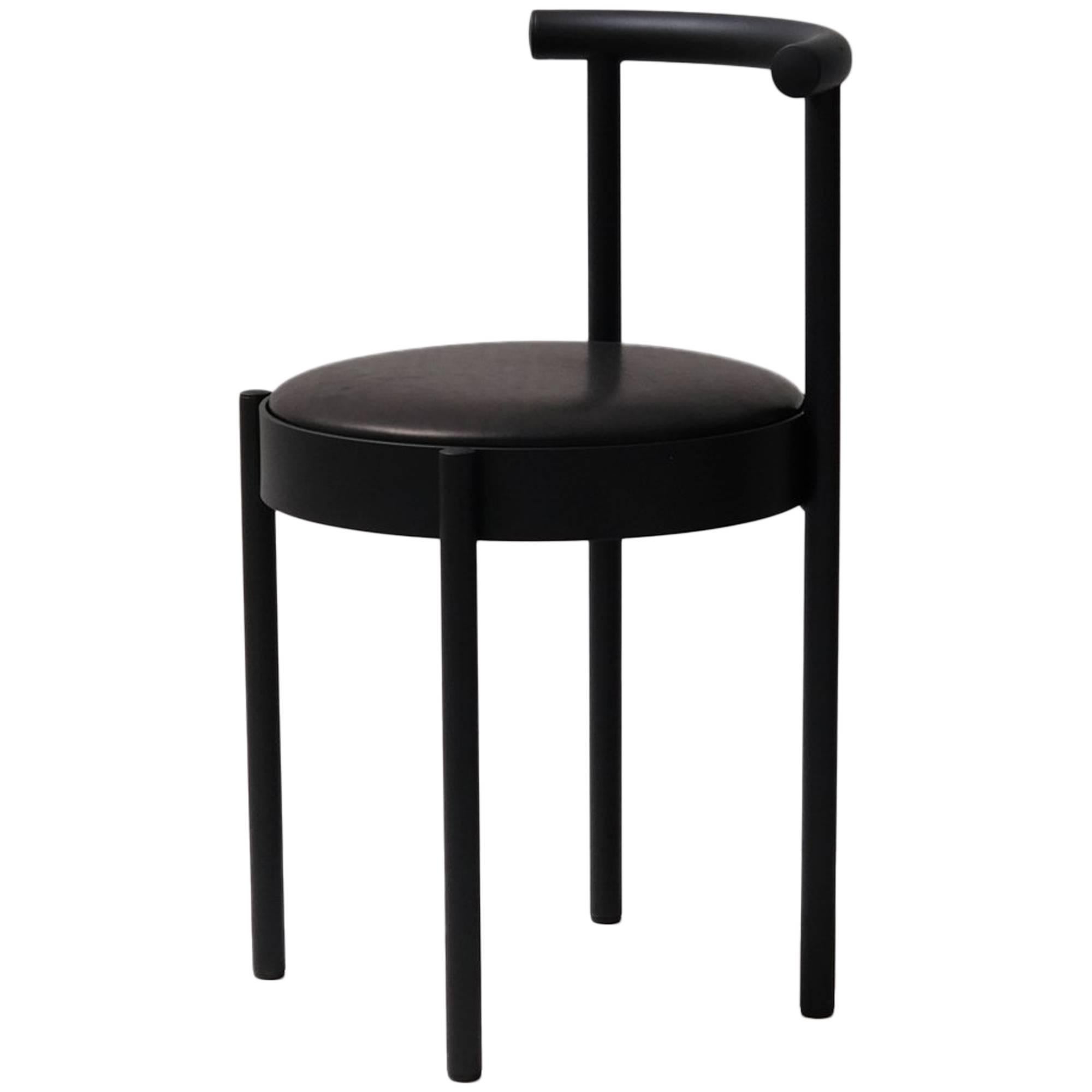 Soft Black Chair by Daniel Emma, Made in Australia For Sale