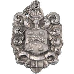 George IV Silver Sea-Coal Meter Badge Antique George IV Silver Sea-Coal Meter Badge