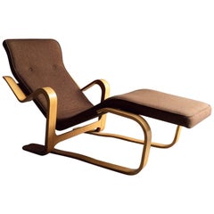 Marcel Breuer Long Chair Chaise Longue Mid-Century, 1970s Bauhaus No. 2