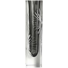 Mandruzzato Faceted Starburst Vase, 1970s 4