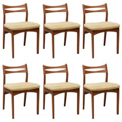 Set of Six Danish Dining Chairs by Christian Linneberg