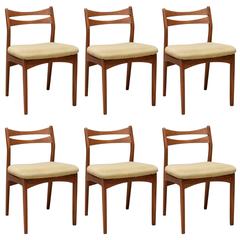 Set of Six Danish Dining Chairs by Christian Linneberg 7